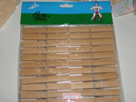 8.2cm Bamboo Clothes Pins