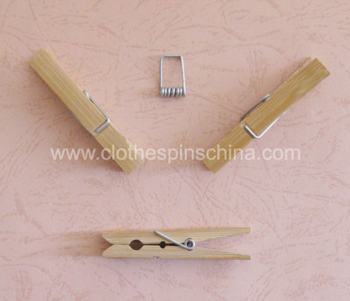 7.2cm Bamboo Clothespins