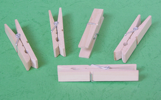 Brich Wooden Clothespin Crafts