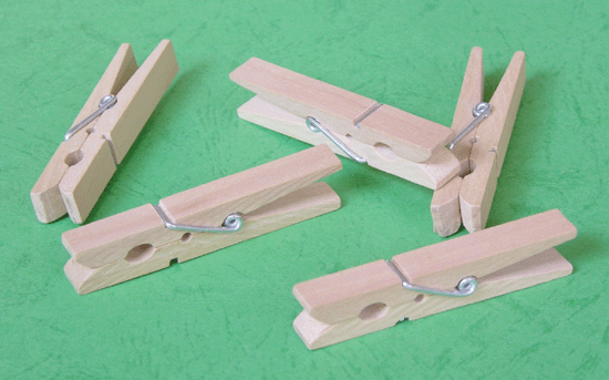 Birch Wooden Clothespin