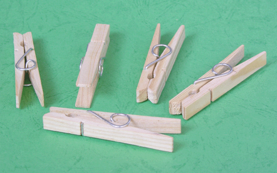 Pine Wooden Pegs