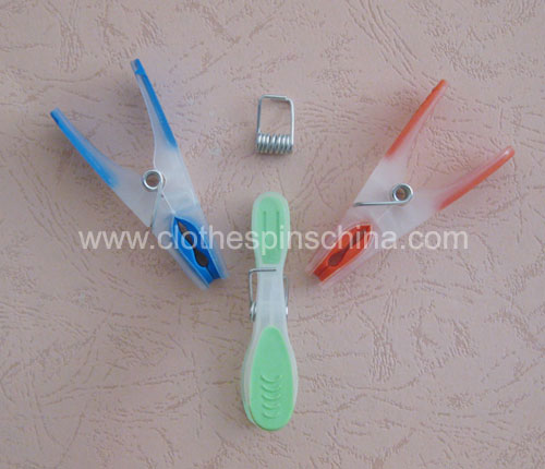 8.5cm Colored Plastic Clothespins