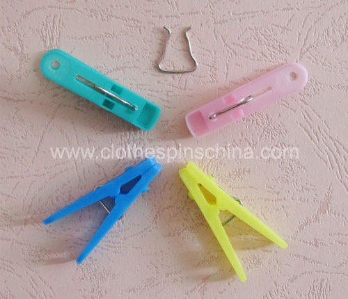 5.5cm Mini Plastic Clothespins