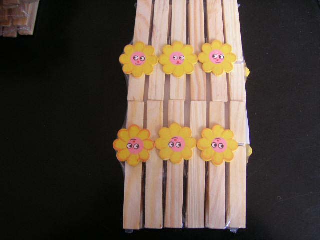 Sun Flower Crafts Clothespins