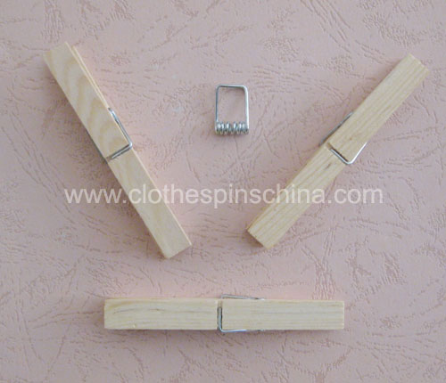 9.8cm Large Wooden Clothespins