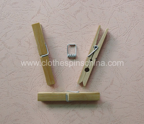 Clothes Pins, Bamboo Wooden Clothespins Wood Clips, Small Close Pins Clothing  Pins Clothes Pegs for Photos