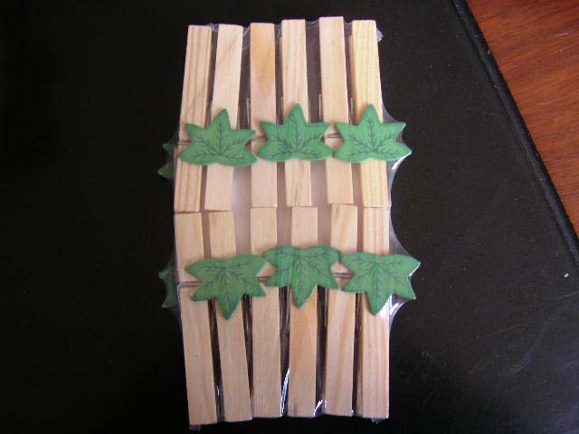 Clothespin Leaf Craft